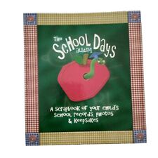Álbum The School Days álbum de recortes para registros escolares infantis fotos e lembranças , usado comprar usado  Enviando para Brazil
