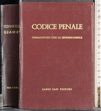 Codice penale commentato usato  Ariccia