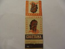 Used, Match Pockets - CIGARS - COGETAMA - Indians - (165) for sale  Shipping to South Africa