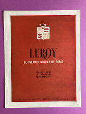 Publicité leroy bottier d'occasion  Lyon VIII