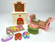 Fisher Price Loving Family Dollhouse 2 in 1 Seasonal Room Fireplace Mattel 2010 for sale  Shipping to South Africa