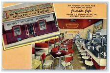 Cartão postal c1940's Coronado café e restaurante Socorro Novo México quase perfeito não publicado comprar usado  Enviando para Brazil