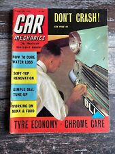 Car Mechanic Magazine February 1962 60's 1960's Chrome Care Minx Tyre Care segunda mano  Embacar hacia Mexico