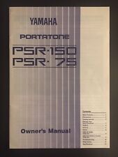 Usado, Teclado Digital Yamaha PSR-150 PSR-75 Portatone MANUAL DO PROPRIETÁRIO comprar usado  Enviando para Brazil