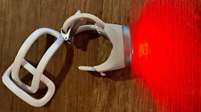 Knog Blinder Mini USB Rechargable Rear Light Used 5 Modes White 3 straps, used for sale  Shipping to South Africa