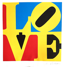 Robert indiana litografia usato  Roma