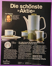 28. Rosenthal Ivan Rabuzin Variation * Ljubica * Porcelain Advertising 1980 for sale  Shipping to South Africa