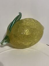 Blown glass lemon for sale  Coffeeville