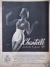 Publicité 1958 chantelle d'occasion  Longueil-Sainte-Marie