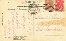 Niederlande 1921 ansichtskarte gebraucht kaufen  Süderlügum