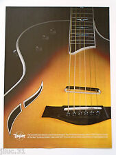 Affichette taylor guitare d'occasion  Toulouse-