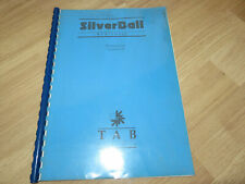 Tab silverball handbuch gebraucht kaufen  Waldenbuch