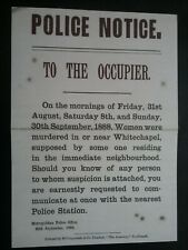 Police handbill poster for sale  LYTHAM ST. ANNES