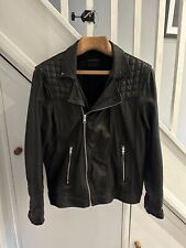 mens designer leather jackets for sale  POOLE