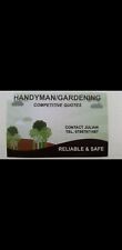 Handyman gardening services for sale  WOLVERHAMPTON