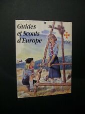 Scouts calendrier 1991 d'occasion  Paris V
