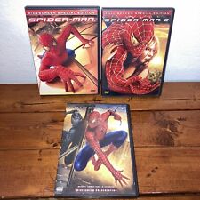 DVD Homem-Aranha Lote de 3 Trilogia 1-3 Filmes Tobey Maguire 1 2 3~ 5 DVD CONJUNTO BOM comprar usado  Enviando para Brazil