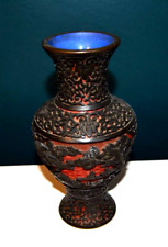 Antico vaso laccato usato  Cirie