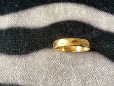 Gold wedding band for sale  HORNCHURCH