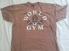 Vintage World Gym Gorilla Graphic T-Shirt Made In USA Size XXL, used for sale  Shipping to South Africa
