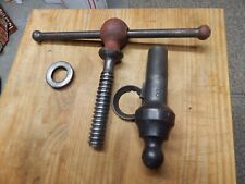 Blacksmith Post Leg Vise Parts Handle Vise Screw, Washers & Screw Box Marked #2, used for sale  Shipping to South Africa