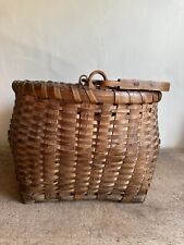 Antique handmade basket for sale  Somonauk