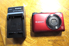 Usado, Câmera Digital Canon PowerShot A2200 14.1 MP - Vermelha comprar usado  Enviando para Brazil