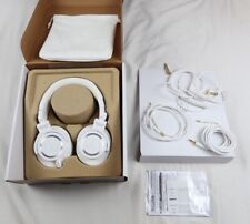 Usado, Fones de ouvido Audio-Technica ATH-M50x monitor traseiro fechado branco comprar usado  Enviando para Brazil
