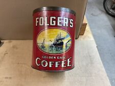 Vintage folgers coffee for sale  Soquel