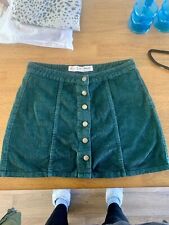 Green corduroy button for sale  LIVERPOOL