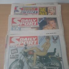 Daily sport newspapers for sale  SALE