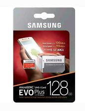 Cartão de memória micro flash SAMSUNG EVO Plus 128GB microSD com adaptador SD, usado comprar usado  Enviando para Brazil