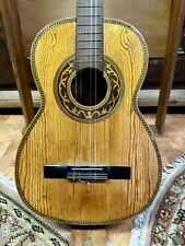 Used, Fine Old Classical Guitar By J.Cortes Super RARE! Original circa 1900! Old Guitar for sale  Shipping to South Africa