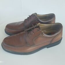 Sapatos sociais masculinos de couro Chaps cor marrom tamanho 11,5 M comprar usado  Enviando para Brazil