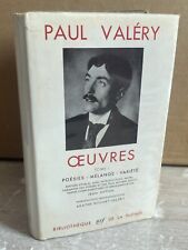 Paul valéry. œuvres. d'occasion  Saint-Mandé