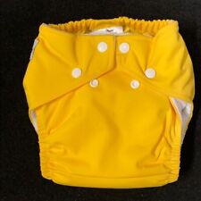 TINY TUSH ELITE NEWBORN POCKET DIAPER & Fuzzibunz Yellow w/ cloth Inserts for sale  Shipping to South Africa