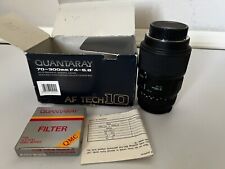 Macrolente Quantaray Sigma AF Tech10 70-300 mm 1:4-5,6 LDO para CanonEF +58 mm filtro segunda mano  Embacar hacia Argentina