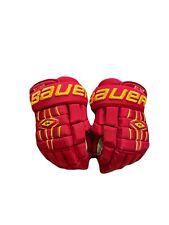 Bauer Nexus 1000 Ferris State Bulldogs Hockey Gloves Size 14” for sale  Shipping to South Africa