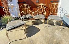 Wrought iron chairs for sale  BLACKPOOL
