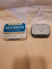 Vintage empty sucrets for sale  Edgemoor