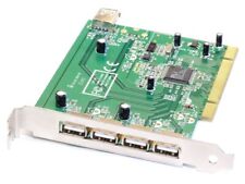 5-Port 4 external/1 internal USB PCI Card/Karte Computer Controller Hub Adapter comprar usado  Enviando para Brazil