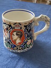 Edward VIII coronation mug by Dame Laura Knight  for sale  SIDCUP