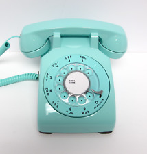 Telefone de Mesa Turquesa 500, Vintage, Fabricado nos EUA - Restauração Completa comprar usado  Enviando para Brazil