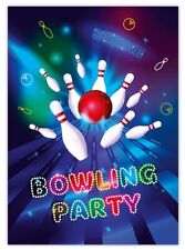 Einladungskarten bowling einla gebraucht kaufen  Ulm