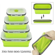 Silicone collapsible lunch for sale  Shipping to Ireland