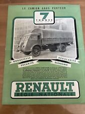 Ancienne publicite renault d'occasion  Lorrez-le-Bocage-Préaux