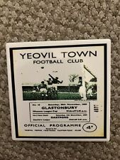 Yeovil town glastonbury for sale  CROOK