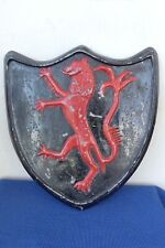 Metal shield red for sale  MARLBOROUGH