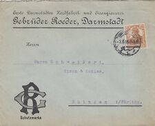 Darmstadt briefumschlag 1916 gebraucht kaufen  Leipzig