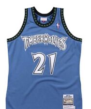 Camiseta deportiva swingman de los Timberwolves 2003 de Kevin Garnett Royal de los Mitchell & Ness de la NBA segunda mano  Embacar hacia Mexico